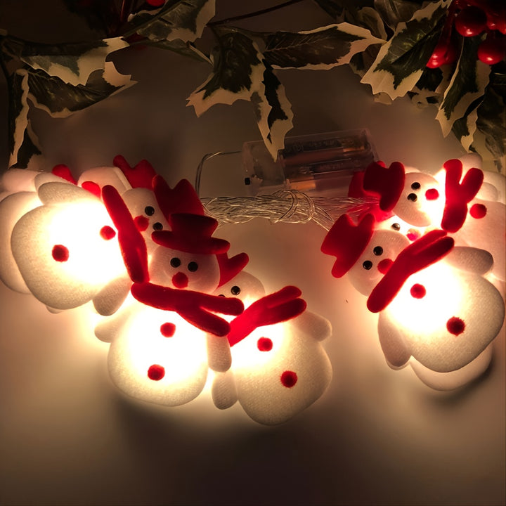 Sneeuwpop LED Lichtboom – Warme Kerstverlichting voor een Gezellige Winter Sfeer