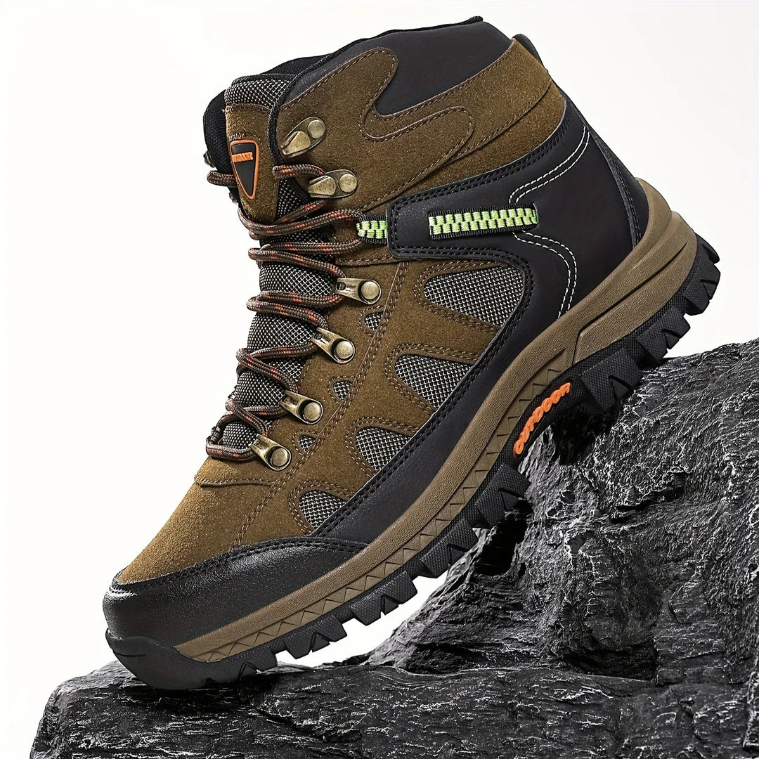 Heren boots | Camouflage hiking laarzen met anti-slip zool