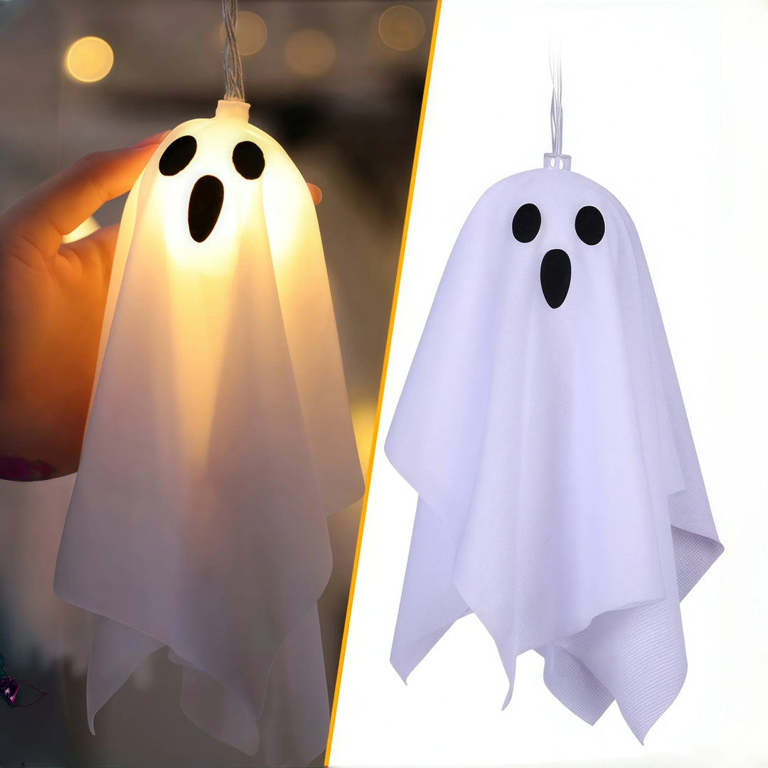 Halloween lichtslinger | Spook lampjes met warm wit licht