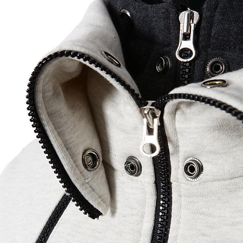 Jordan | Heren hoodie vest met rits en capuchon