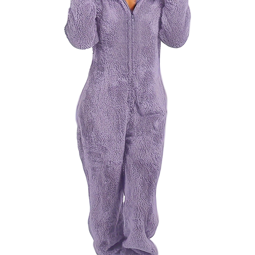 Dames Onesie | Warme Fleece Pyjama Jumpsuit