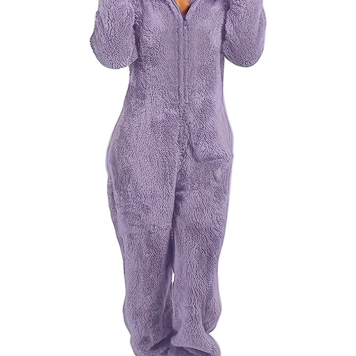 Dames Onesie | Warme Fleece Pyjama Jumpsuit