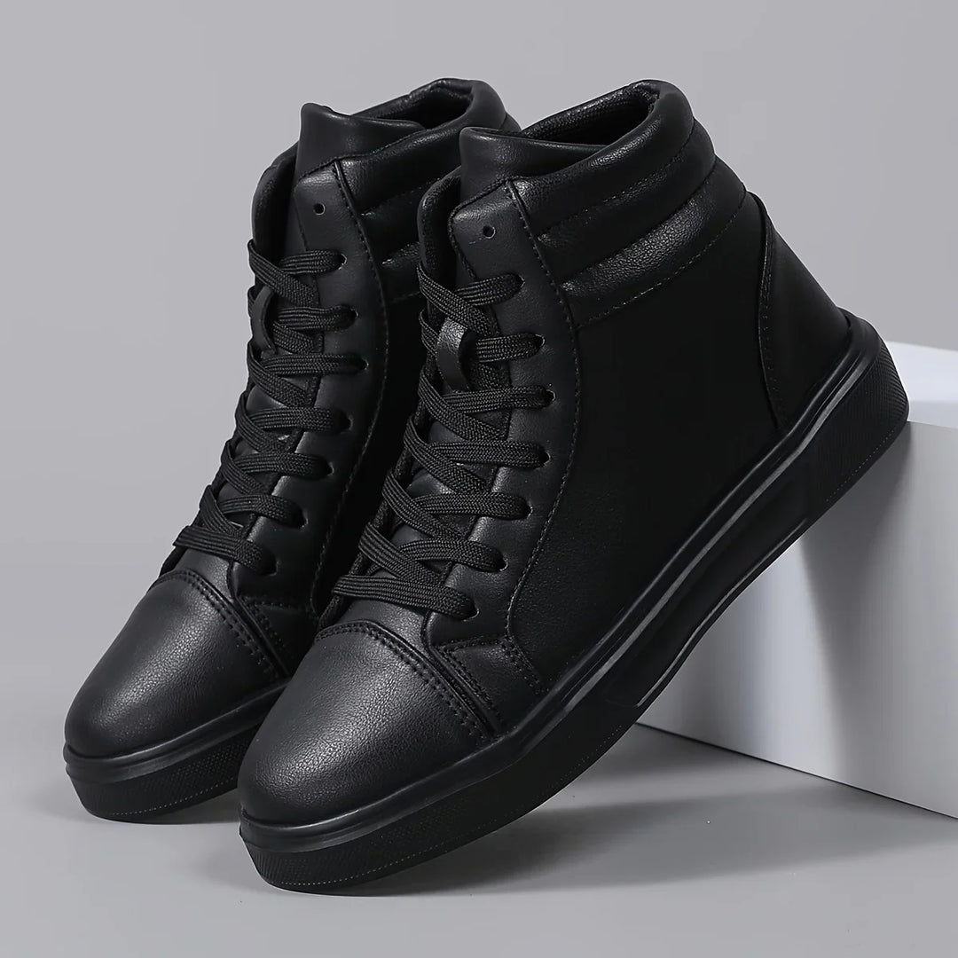 High top sneakers zwart | Streetwear unisex casual schoenen