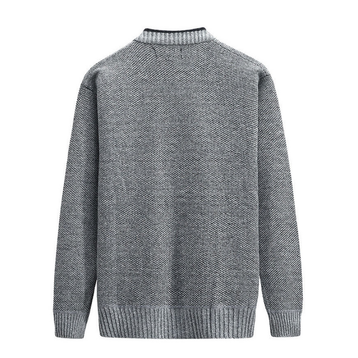 Mika | Herenvest met Knoopsluiting en V-Hals