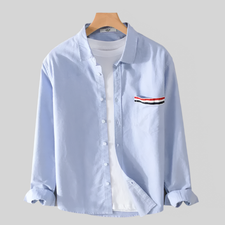 PlazaEase | Casual shirt met relaxte pasvorm