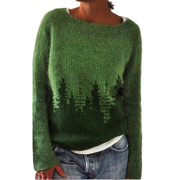 Dames trui in Scandinavische stijl | Gebreide trui