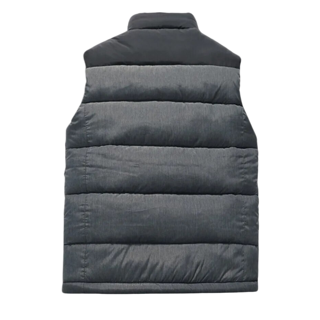 Anton | heren gewatteerd bodywarmer met stretch pasvorm