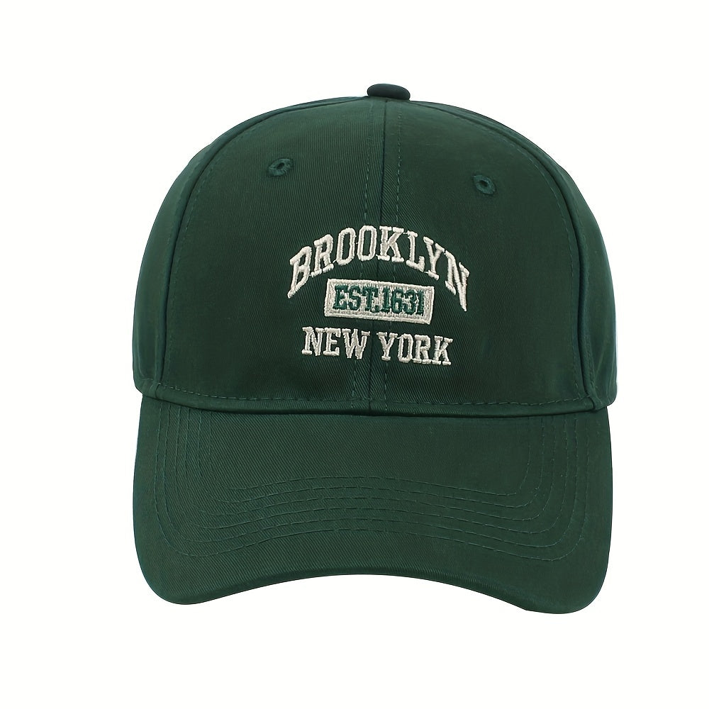 Brooklyn Cap | Verstelbare heren baseballpet katoen casual