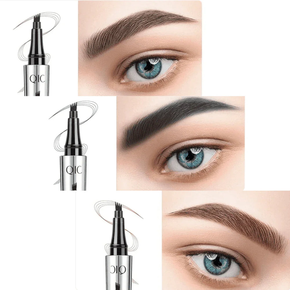 3D EyebrowPen | Waterdichte Microblading Wenkbrauw Pen – 1+1 GRATIS - Storebay.nl