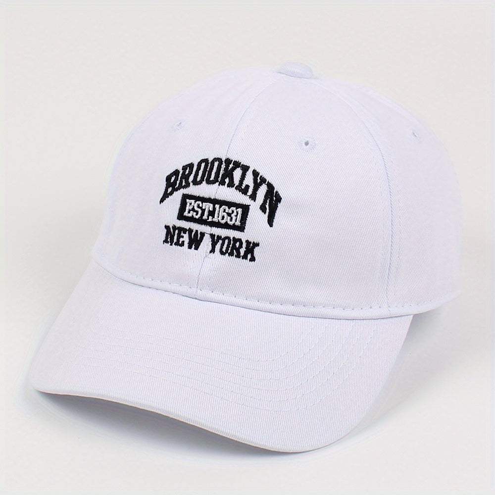 Brooklyn Cap | Verstelbare heren baseballpet katoen casual