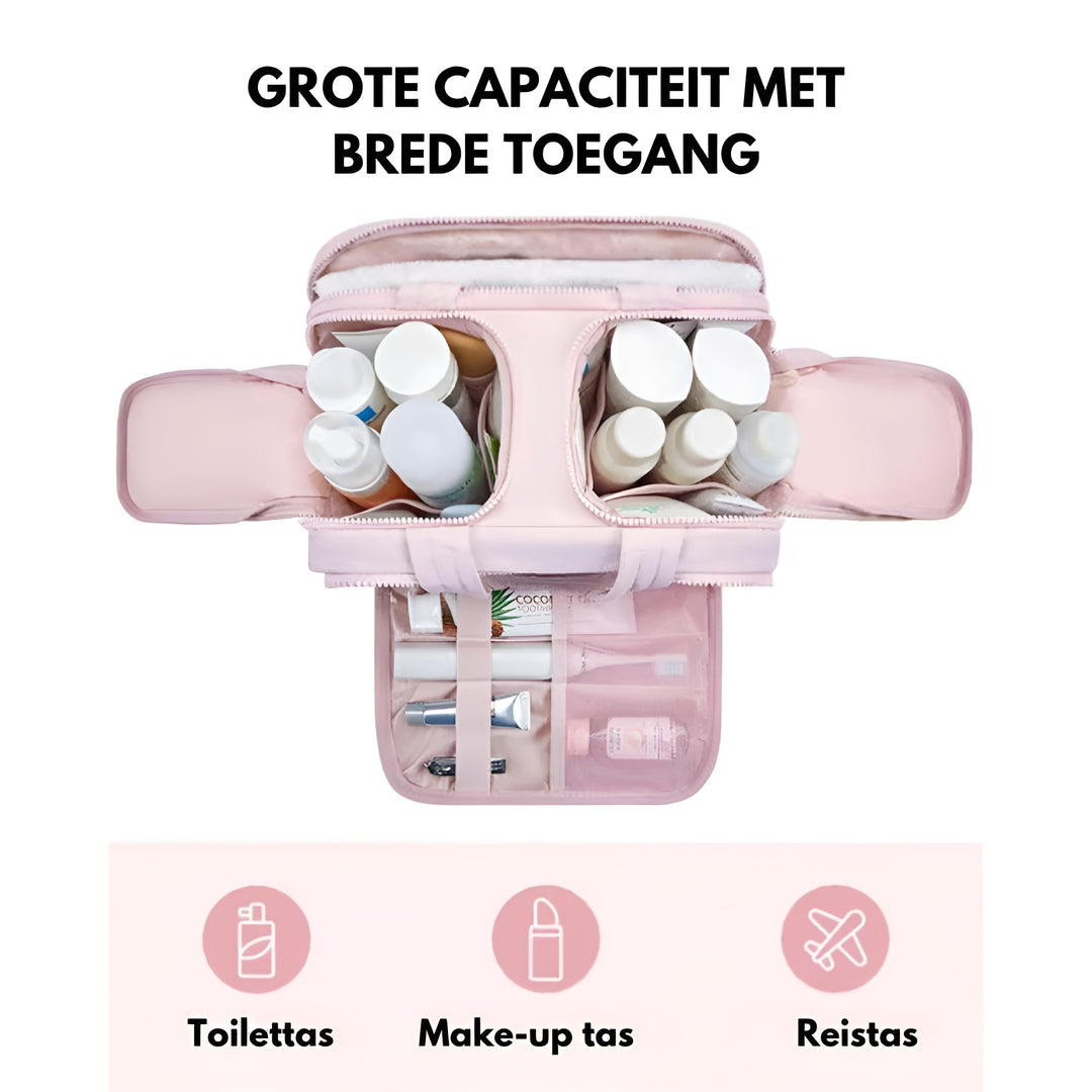 4-in-1 Puffy Multifunctionele Toilettas voor Vrouwen