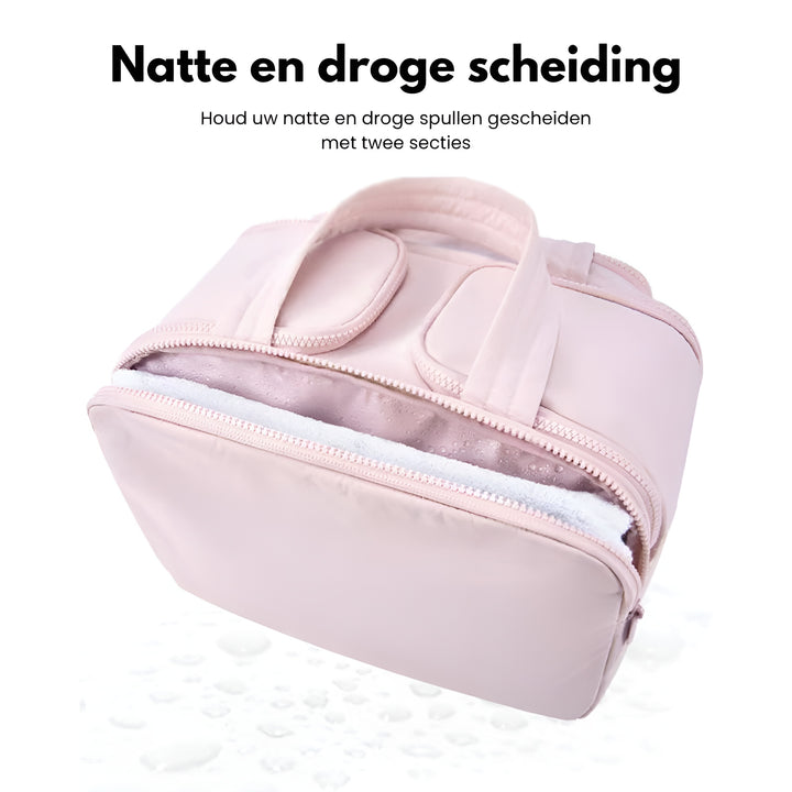 4-in-1 Puffy Multifunctionele Toilettas voor Vrouwen