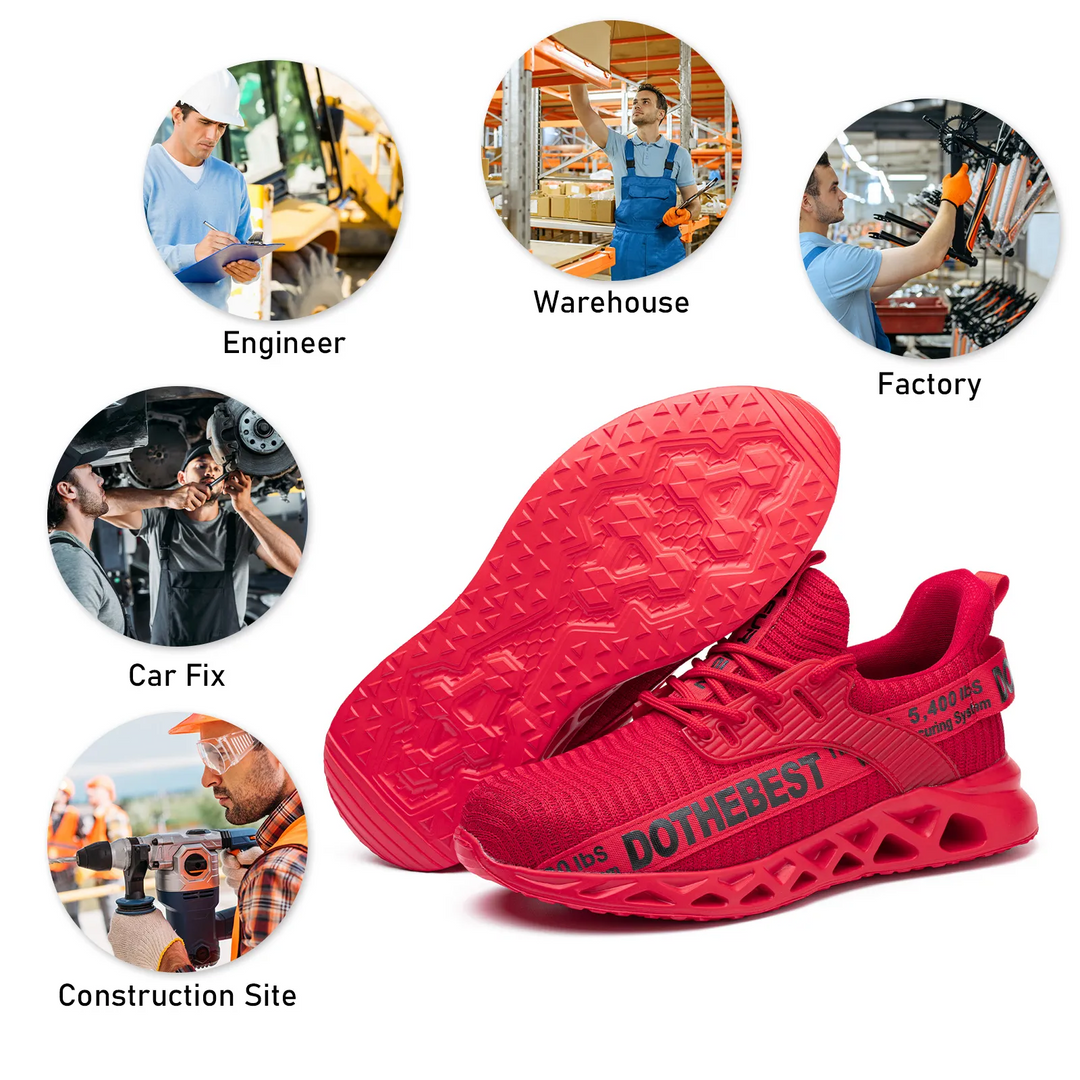 SafeSprint | Sportieve werkschoenen met stalen neus