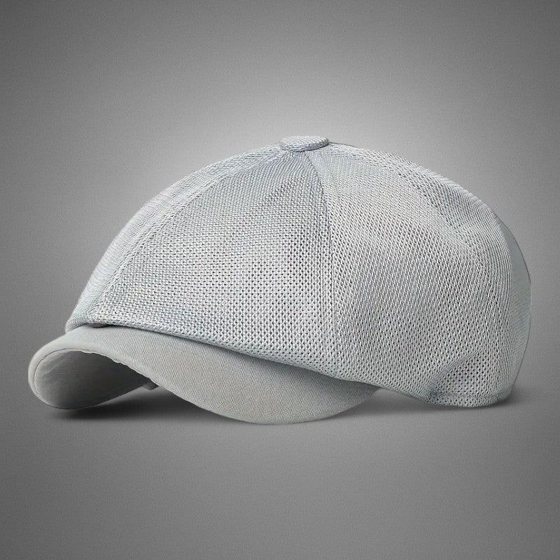 BreezeBoy | Ademend mesh newsboy pet voor heren
