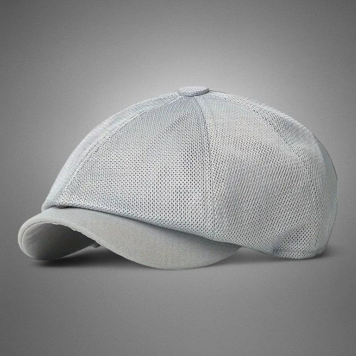 BreezeBoy | Ademend mesh newsboy pet voor heren