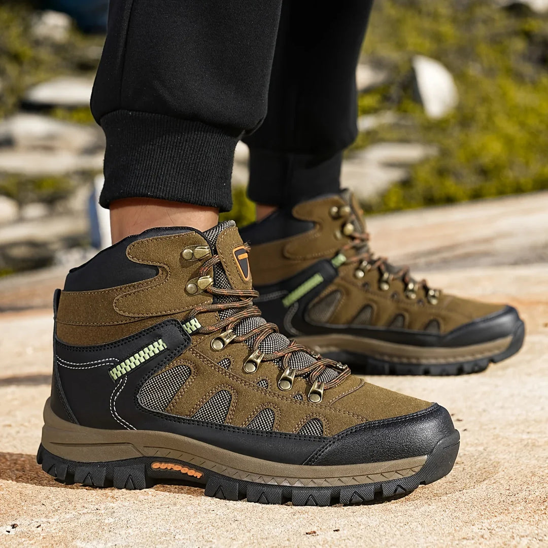 Heren boots | Camouflage hiking laarzen met anti-slip zool