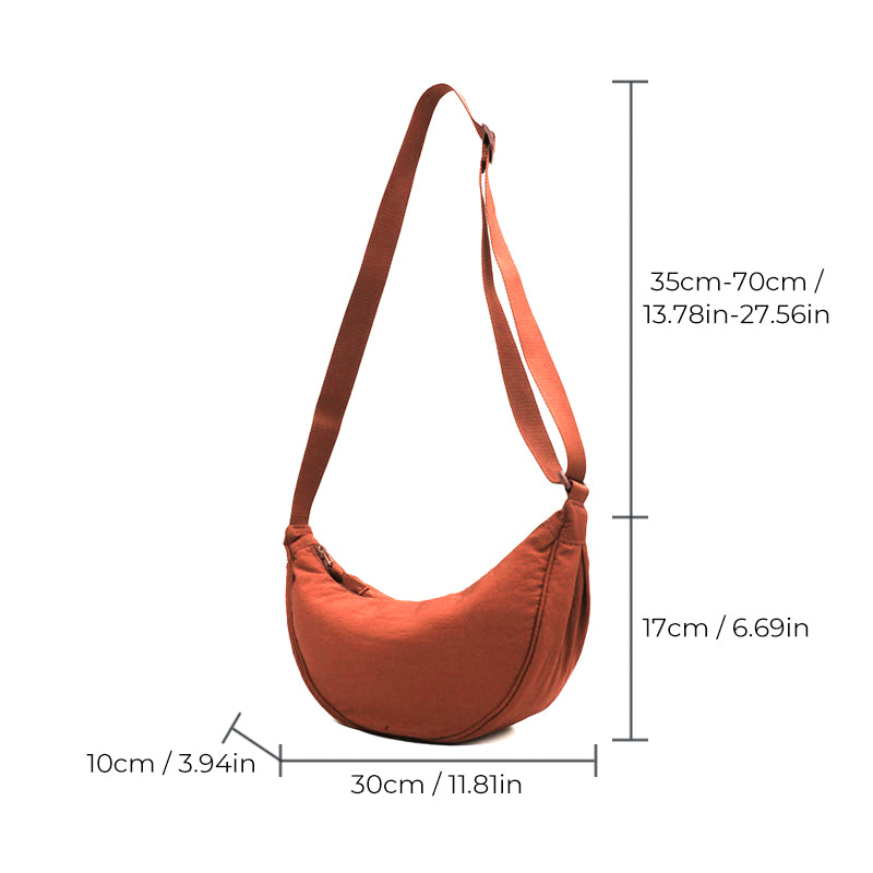 LunoCurve Sling | Minimalistische schoudertas voor dagelijks gebruik