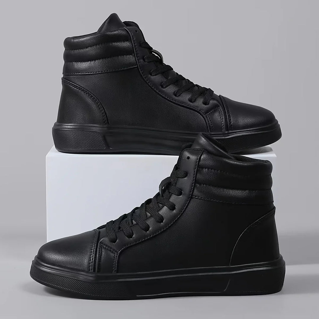High top sneakers zwart | Streetwear unisex casual schoenen