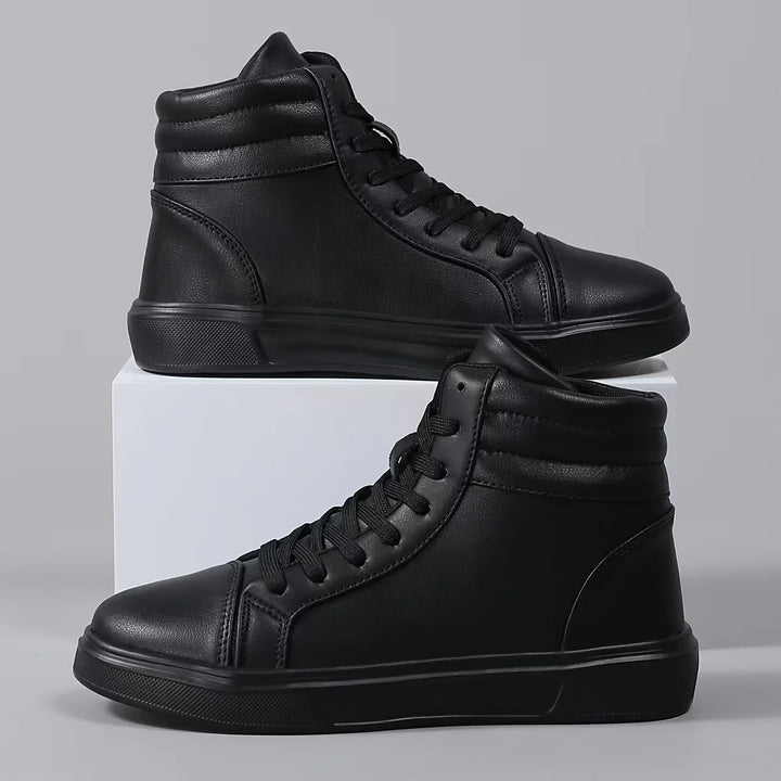 High top sneakers zwart | Streetwear unisex casual schoenen