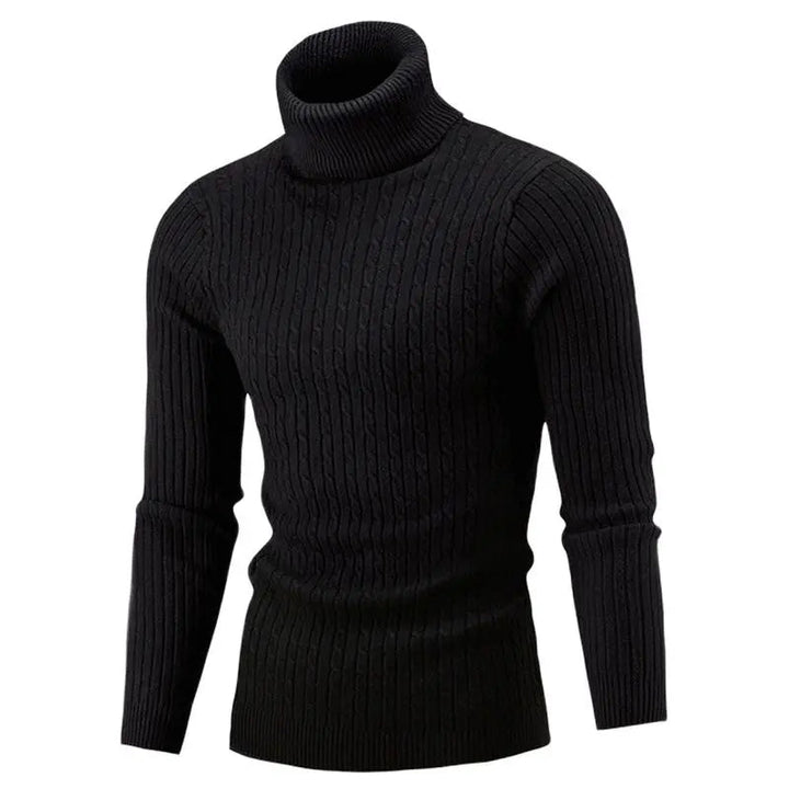 Heren kabelgebreide coltrui | Stijlvol & warm voor de winter