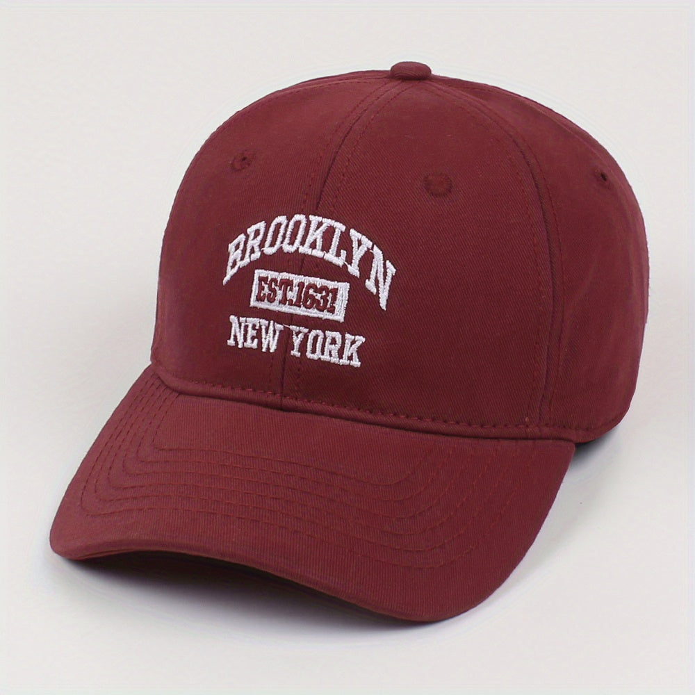Brooklyn Cap | Verstelbare heren baseballpet katoen casual