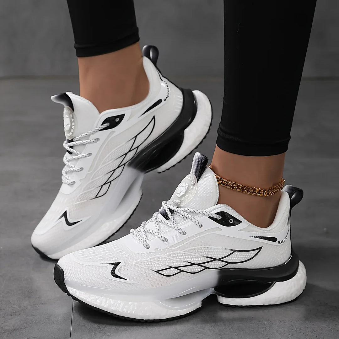 Dames hardloopschoenen | Lichtgewicht sneakers met schokdemping