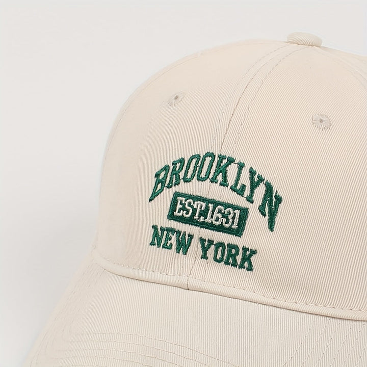 Brooklyn Cap | Verstelbare heren baseballpet katoen casual