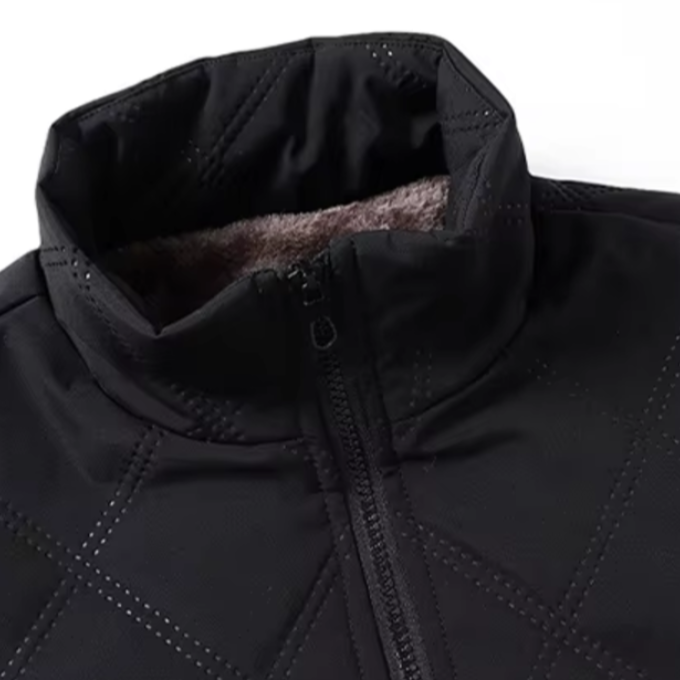 NordQuilt | Heren gewatteerde winterjas met fleece voering