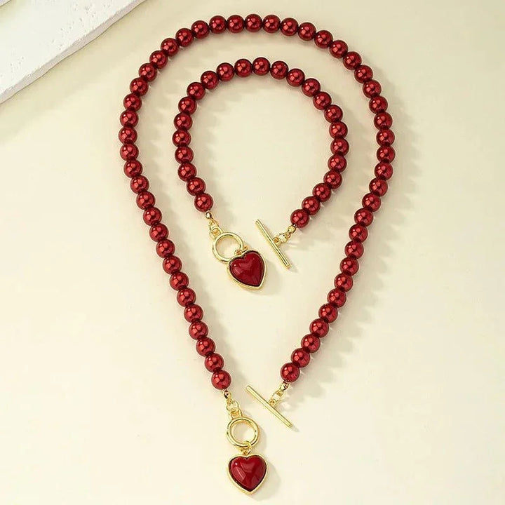 PearlAmor | Romantische parelketting en armband