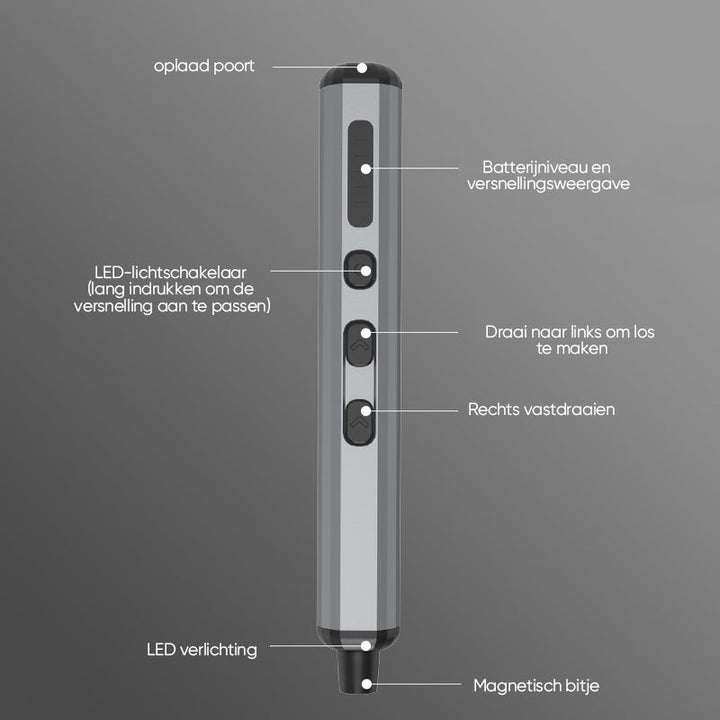 ProFix™ | 68-in-1  Elektrische Precisieschroevendraaierset