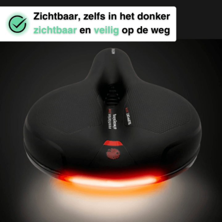 ComfortRide™ | Schokabsorberend fietszadel