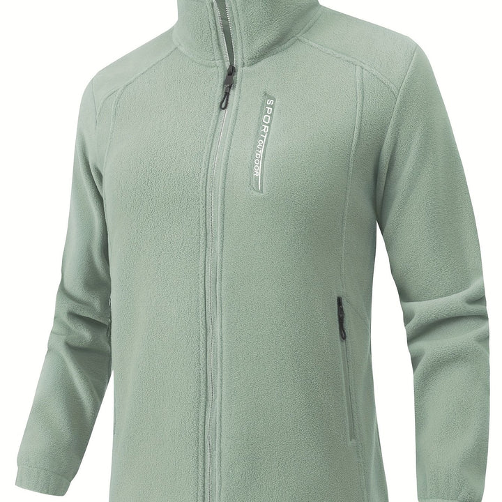 Dames winterjas | Fleece jas met voering voor herfst en winter