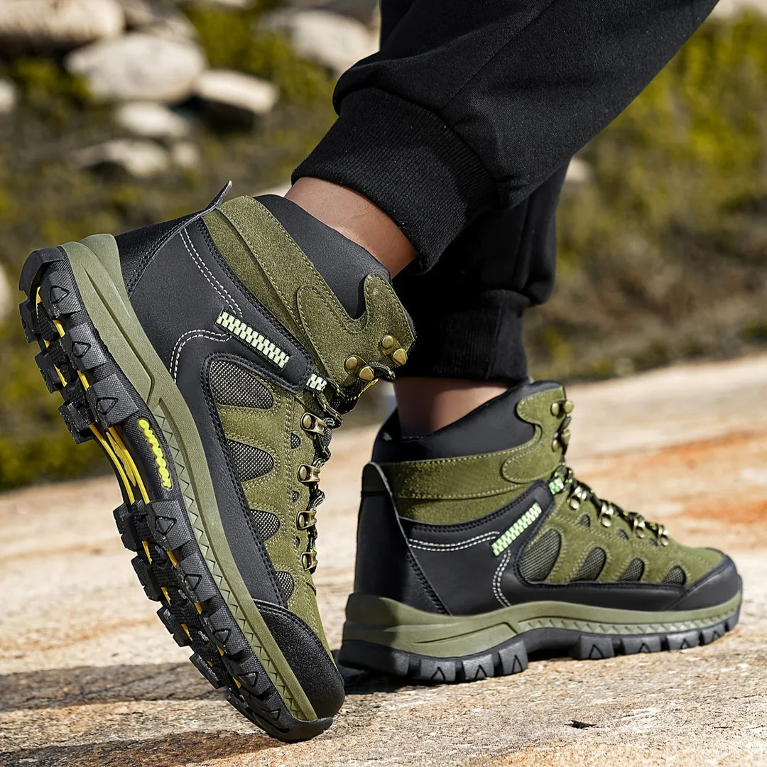 Heren boots | Camouflage hiking laarzen met anti-slip zool