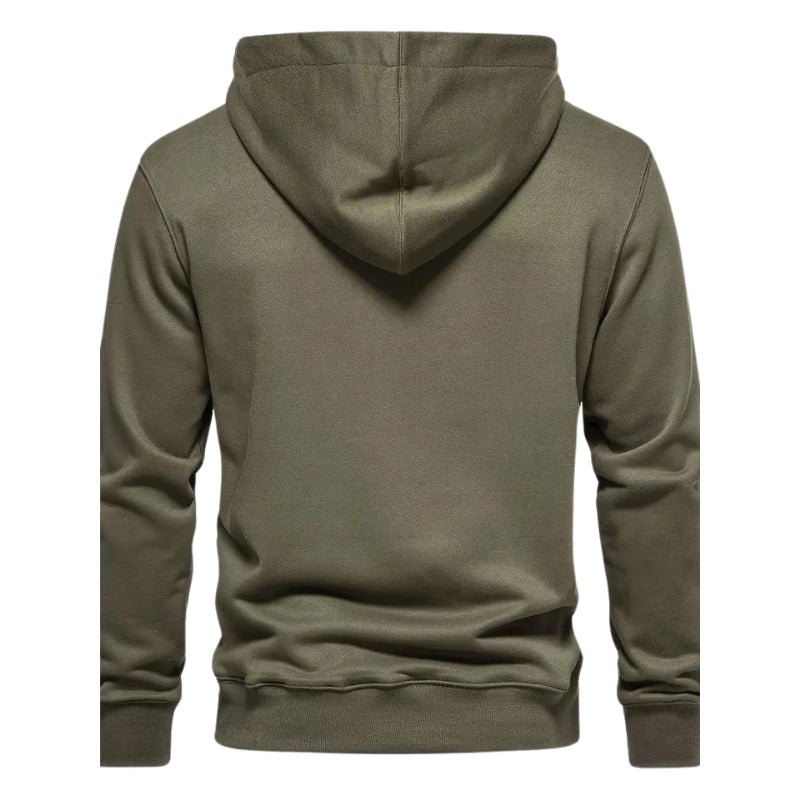 LaceWeave Hoodie | Zachte katoen-hoodie met vetersluiting