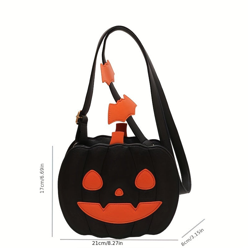 Halloween crossbody bag | Pompoen handtas dames