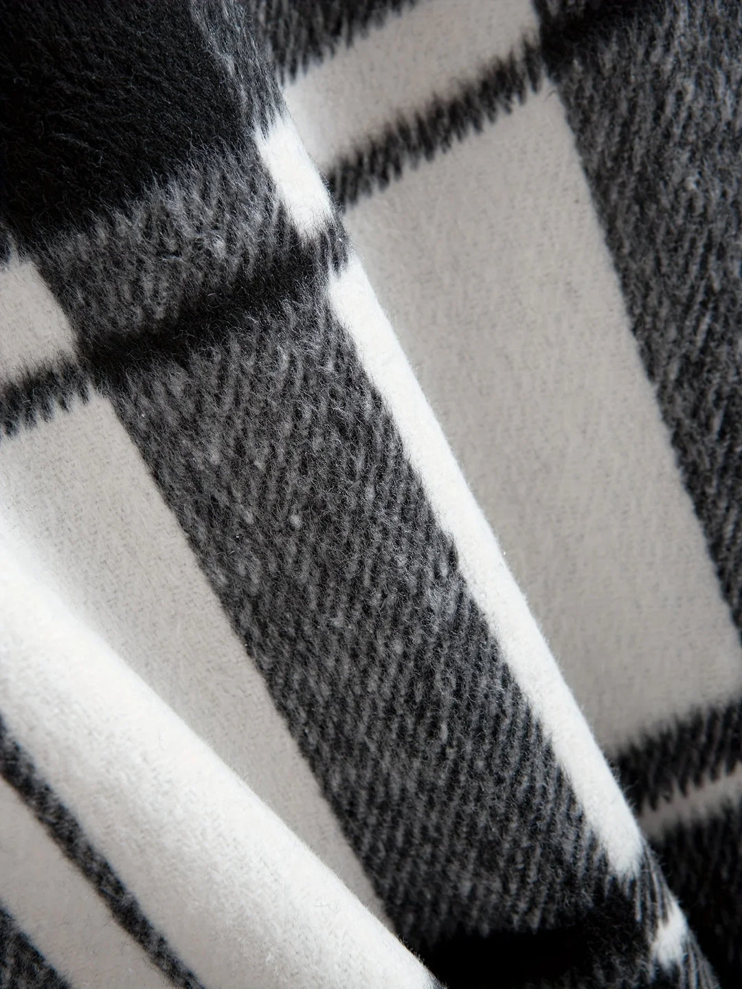 Heren overshirt | Geruit casual jas in flanel stijl