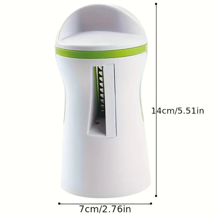 Groente spiralizer | Handmatige spiraalsnijder met opvangbak