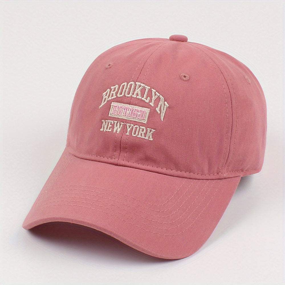 Brooklyn Cap | Verstelbare heren baseballpet katoen casual
