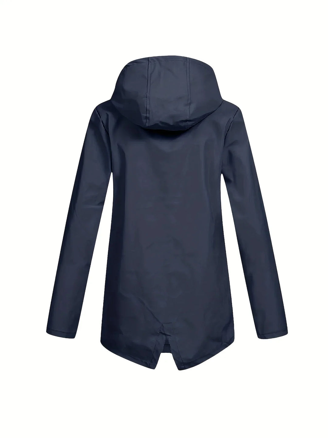 Dames winterjas | Beige windbreaker met capuchon en teddyvoering