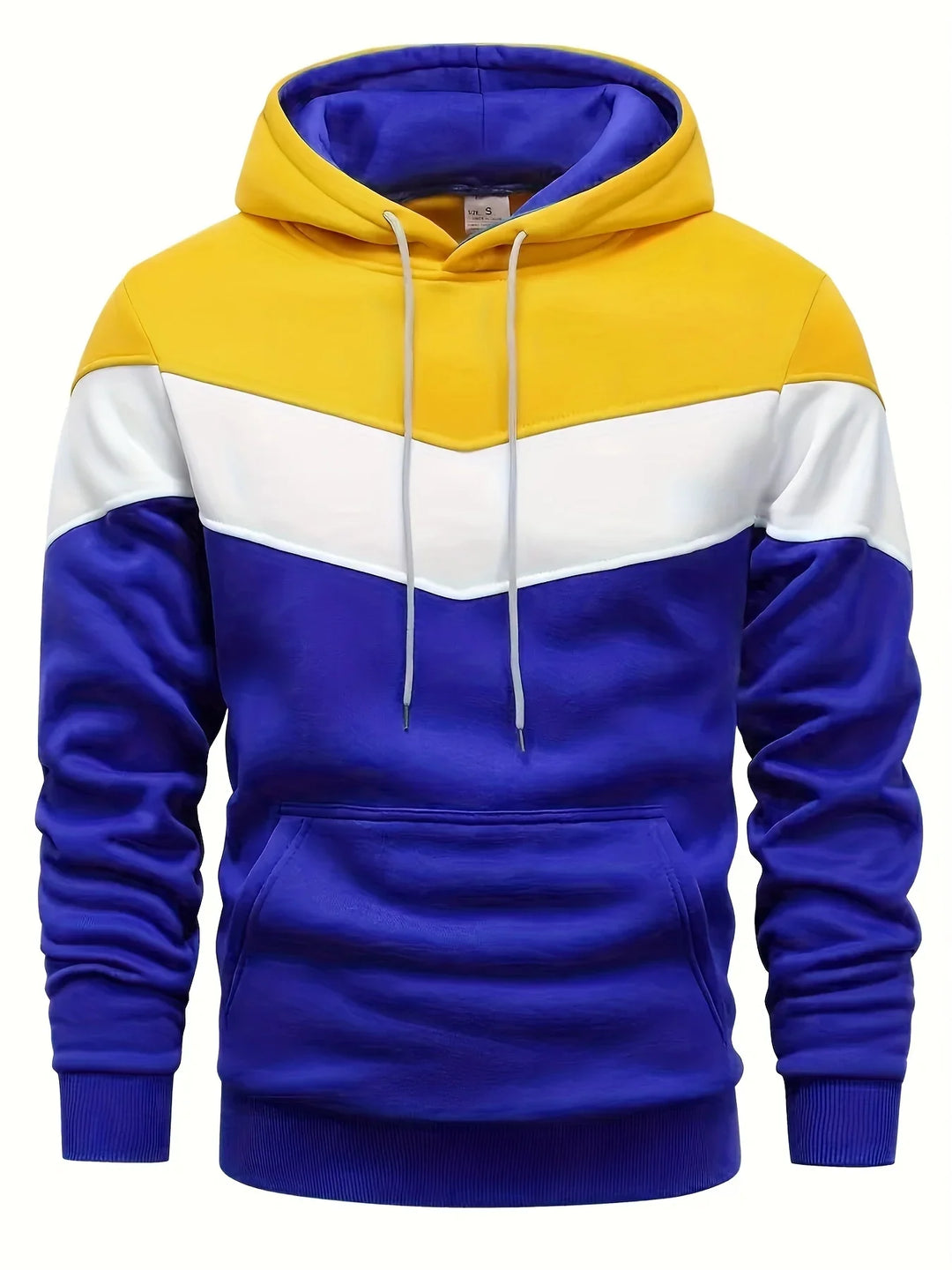 Heren hoodie | Comfortabele trui met capuchon en kangoeroezak