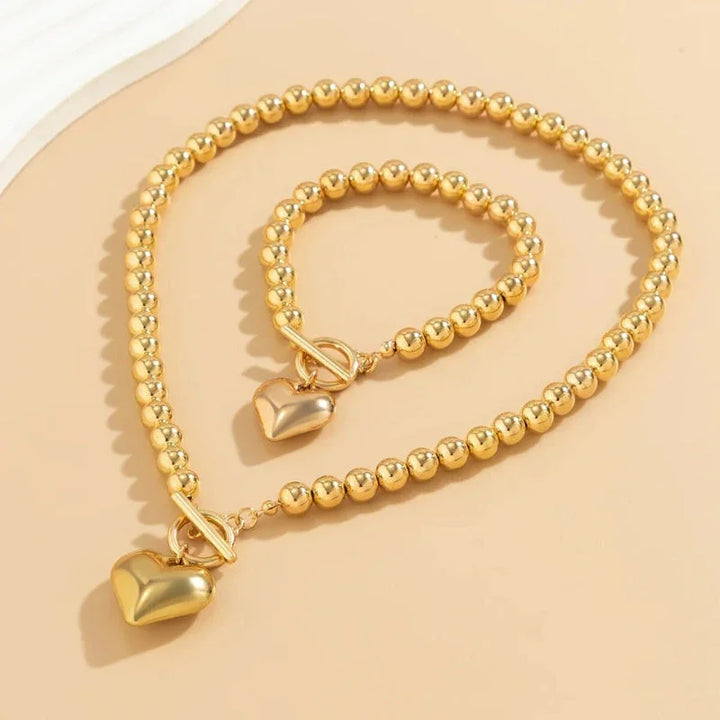 PearlAmor | Romantische parelketting en armband