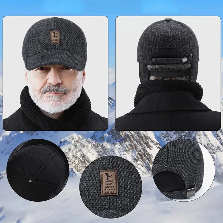 WinterShield | Warme winterpet met oorbescherming
