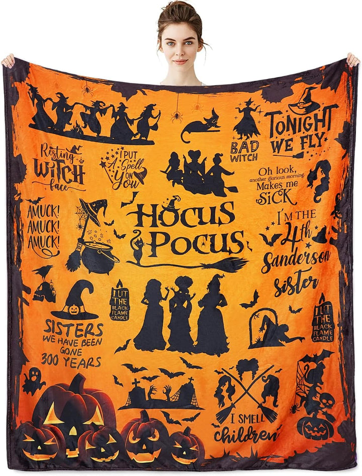 HocusPocus | Flannelen Halloween deken