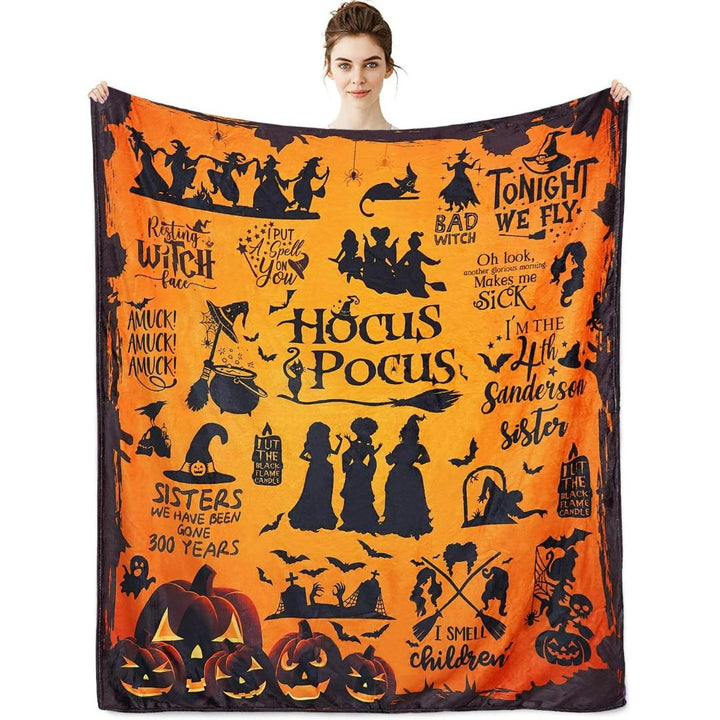 HocusPocus | Flannelen Halloween deken