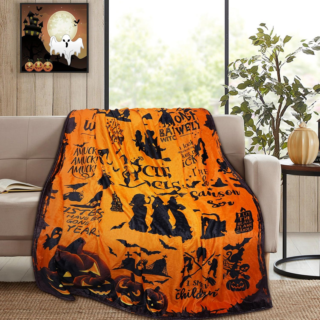 HocusPocus | Flannelen Halloween deken