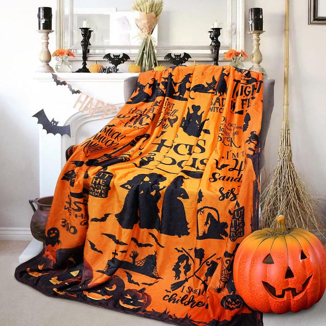 HocusPocus | Flannelen Halloween deken