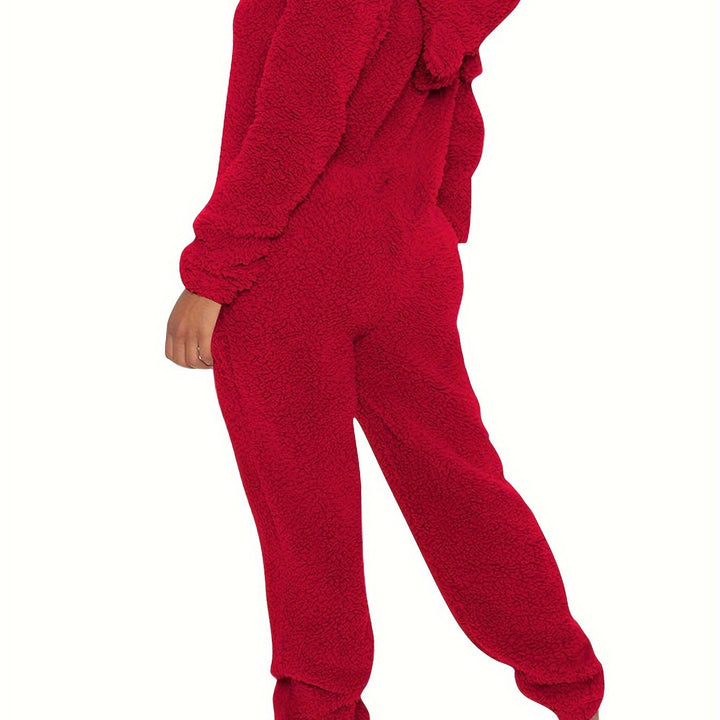Dames Onesie | Warme Fleece Pyjama Jumpsuit