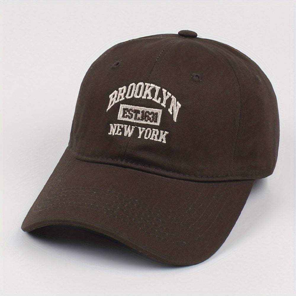 Brooklyn Cap | Verstelbare heren baseballpet katoen casual