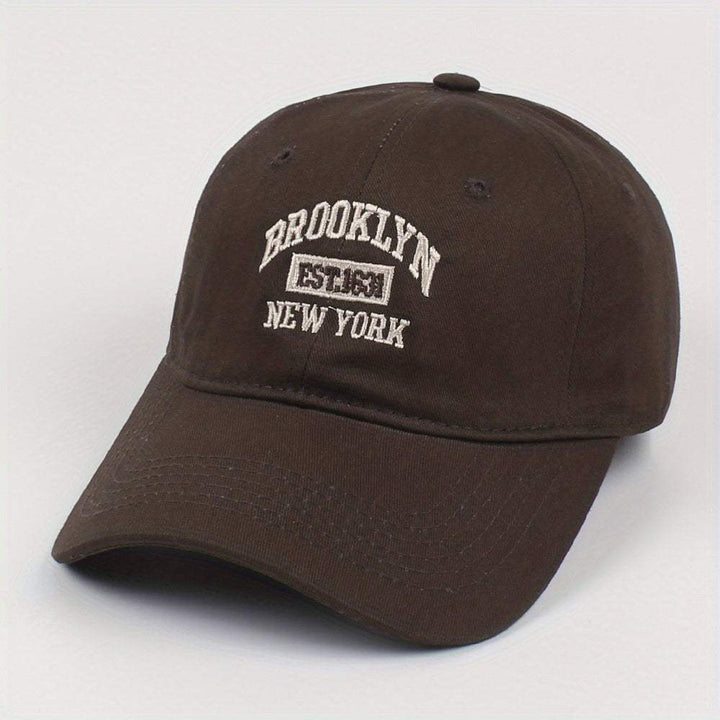 Brooklyn Cap | Verstelbare heren baseballpet katoen casual