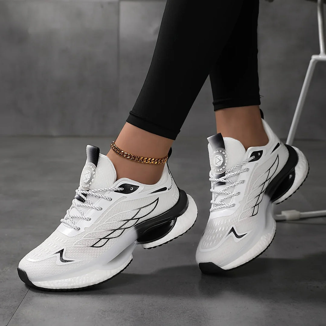 Dames hardloopschoenen | Lichtgewicht sneakers met schokdemping